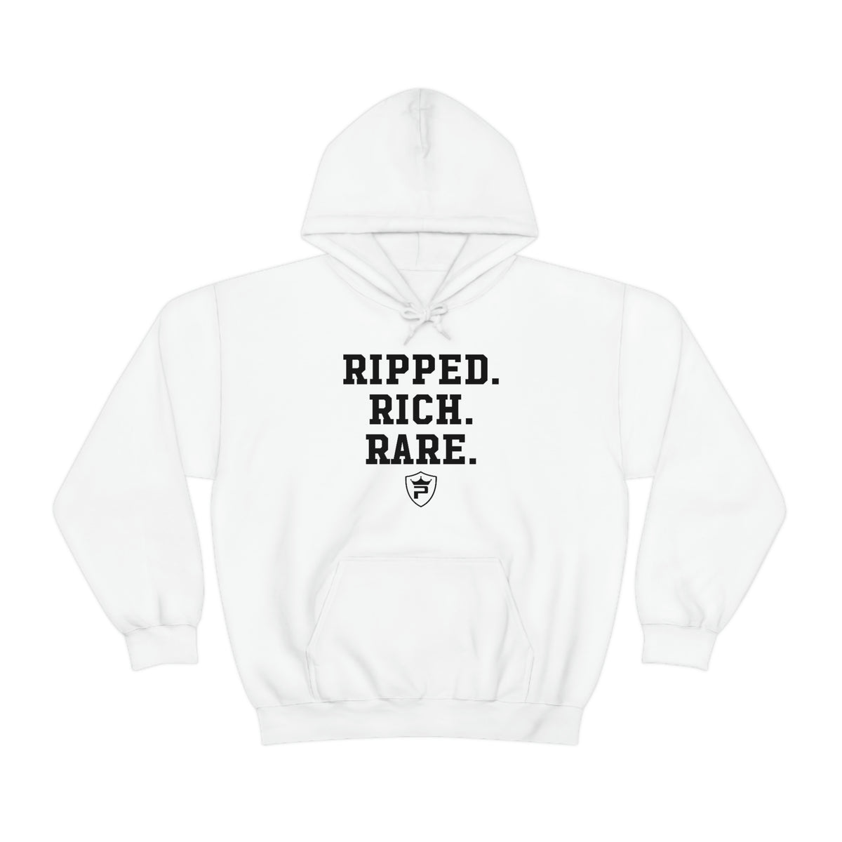 White hotsell ripped hoodie